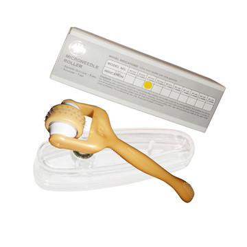 눈 OEM ODM를 위한 스테인리스 75 바늘 장비 Derma 휴대용 롤러