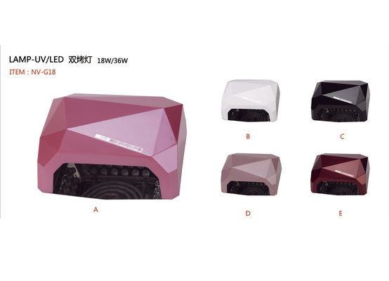 강력한 36 와트 LED CCFL UV 램프 직업적인 못 건조기 110V - 220V