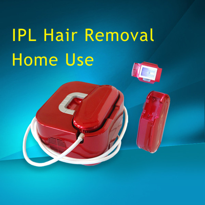 빨간색 홈 미용 장비 기계, IPL 겨드랑이 제모 기계