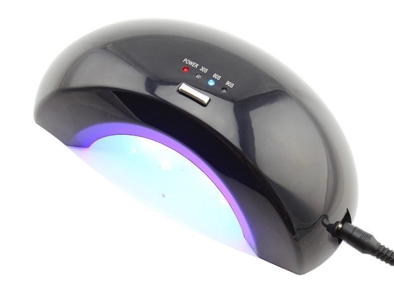 아BS 플라스틱과 스테인리스 밑바닥 널과 가진 까만 UV LED 못 램프