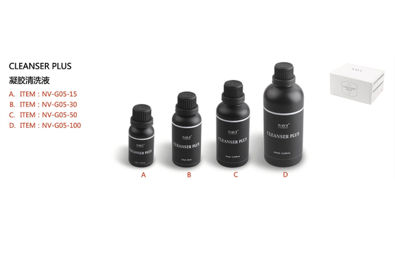 15ml 30ml 아크릴 못 체계는 세척제를 플러스/UV 젤 제거제 못을 박습니다