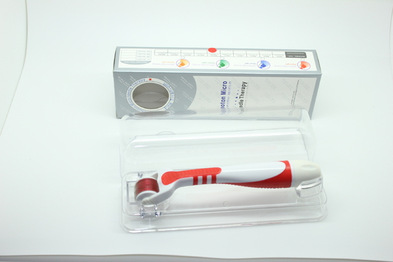 LED 바늘 Derma 휴대용 롤러는, 머리 540 바늘 광양자 Dermaroller를 바꿀 수 있습니다