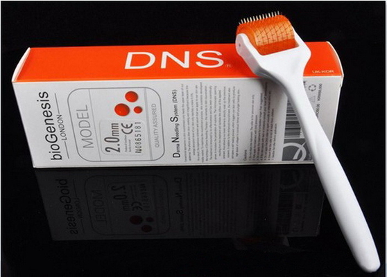 DNS 속생설 Derma 롤러 skinn 치료 얼굴 몸 마이크로 DNS Derma 롤러 200 티타늄 바늘은 피부 몸 롤러를 직면합니다