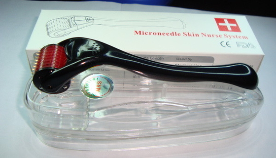 여드름을 위한 티타늄 200 바늘 얼굴/몸 Derma Microneedle 롤러는 제거를 상처를 남깁니다