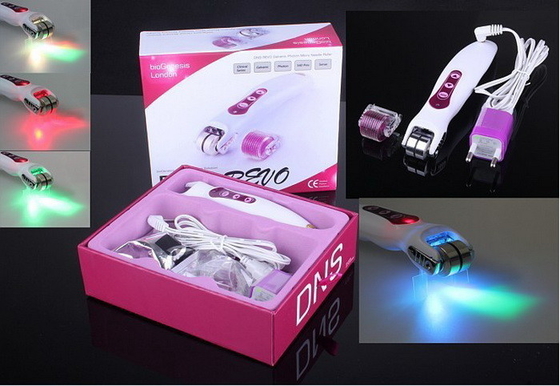 Derma Microneedle 롤러 LED microneedle를 진동하는 DNS REVO는 롤러를 벗깁니다