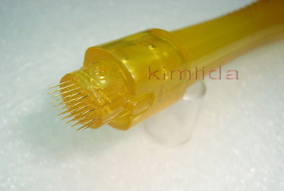 얼굴 피부 관리를 위한 티타늄 35 바늘 derma 우표 derma 지팡이 얼굴 롤러