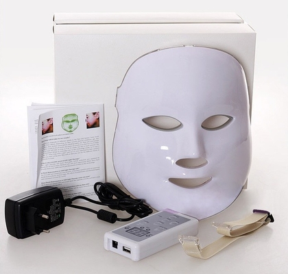 가장 새로운 피부 관리는 가면에 의하여 지도된 얼굴 가면 PDT LED 빛 치료 가면 장치 YLZ-J101를 지도했습니다