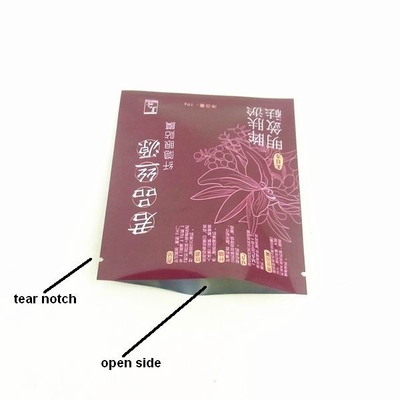 눈물 노치를 가진 알루미늄 호일 얼굴 가면 포장 부대