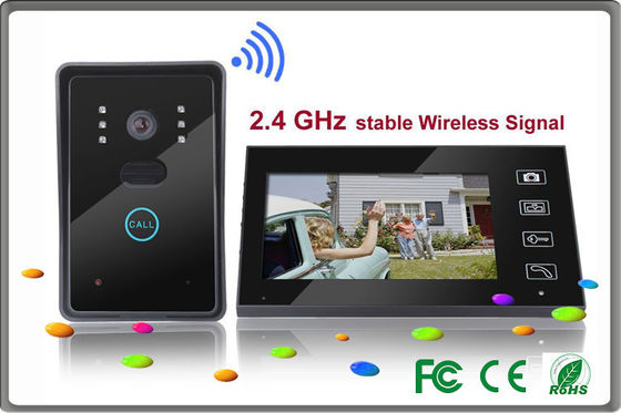 7 인치 색깔 TFT LCD 실내 단위 wifi 가정 생활면의 자동화 장치를 방수 처리하십시오