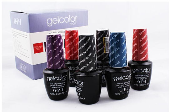 오래 소녀 마지막 아름다운 Gelcolor OPI 다채로운 주문을 받아서 만들어진 매니큐어 15ML